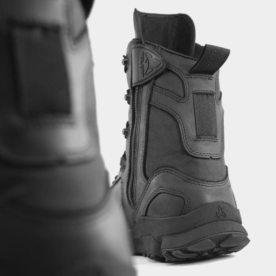 BOTAS MILITARES WOLKER CAÑA ALTA CON CIERRE LATERAL 100% EN CUERO CON ENVIO GRATIS A TODO COLOMBIA TIENDA ONLINE 5