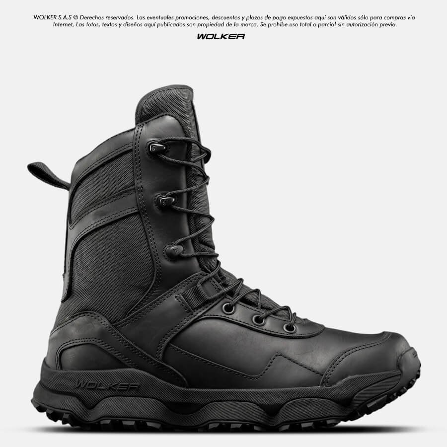 Botas militares Wolker forza Cuero alta (1) Botas militares Wolker forza Cuero alta (1)