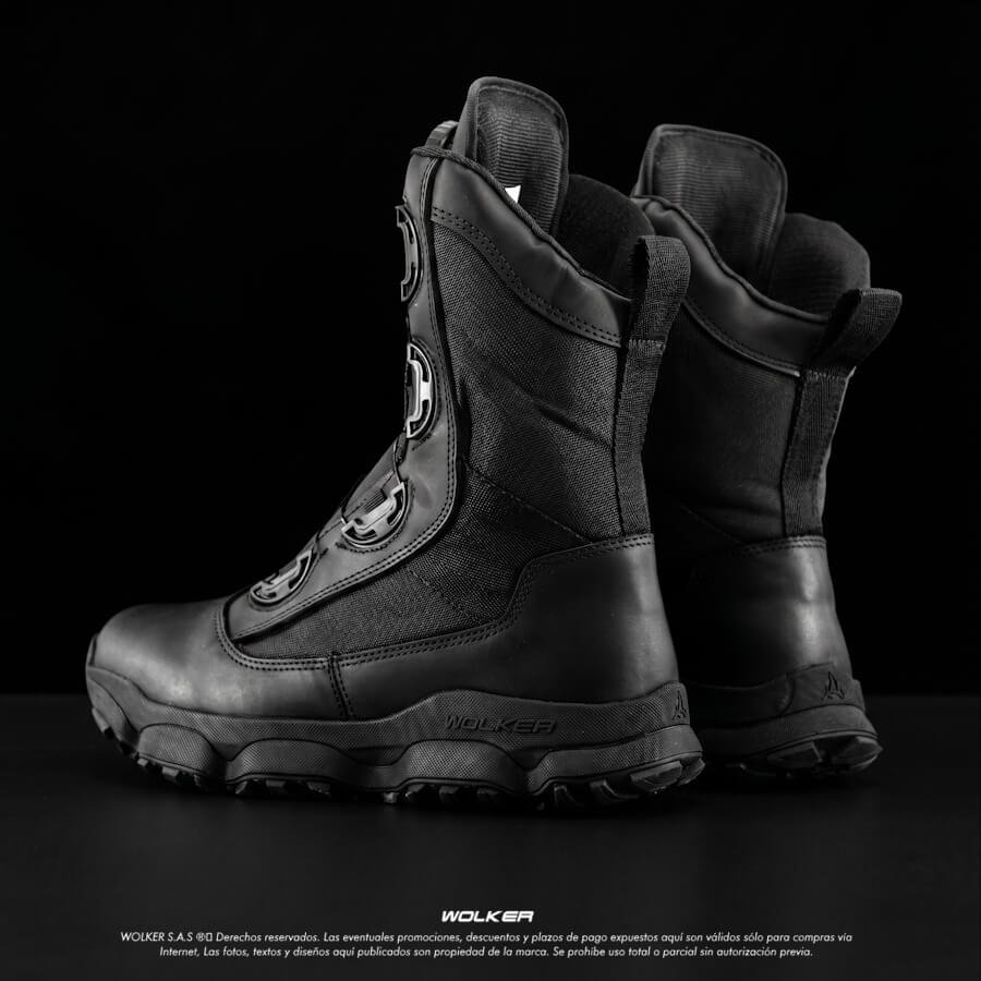 BOTAS MILITARES WOLKER COMANDO PRO CON SISTEMA DE CIERRE BOA LACING CLOSURE SYSTEM EN CUERO WOLKER.COM.CO 102
