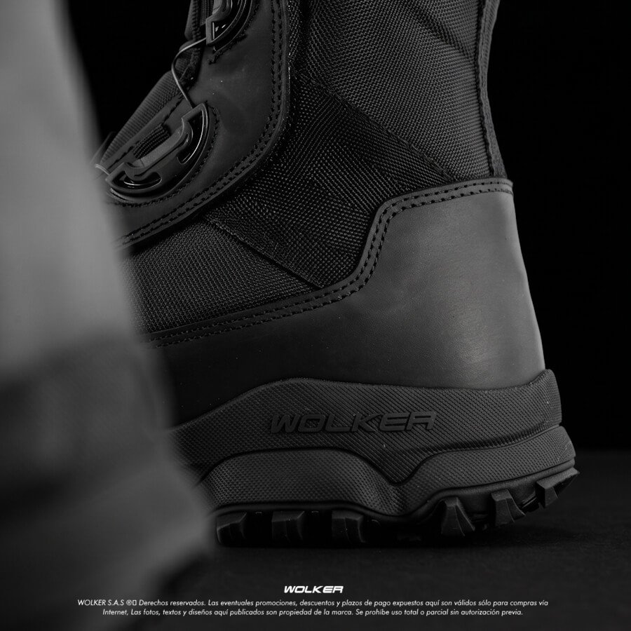 BOTAS MILITARES WOLKER COMANDO PRO CON SISTEMA DE CIERRE BOA LACING CLOSURE SYSTEM EN CUERO WOLKER.COM.CO 107