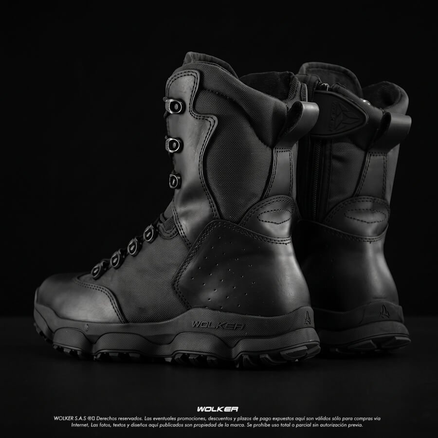 Botas Militares Tacticas Vento caña alta con cierre lateral, fabricadas en cuero hidrofugado de alta densidad, Wolker con envio gratis a todo Colombia 10 Botas Militares Tacticas Vento caña alta con cierre lateral, fabricadas en cuero hidrofugado de alta densidad, Wolker con envio gratis a todo Colombia 10