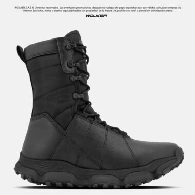 Rush Tactical caña alta, V_tex OnMicro® Side zipper