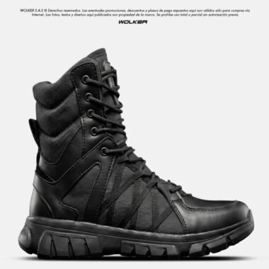 Botas Militares Voltha Alta OnMicro® / Black