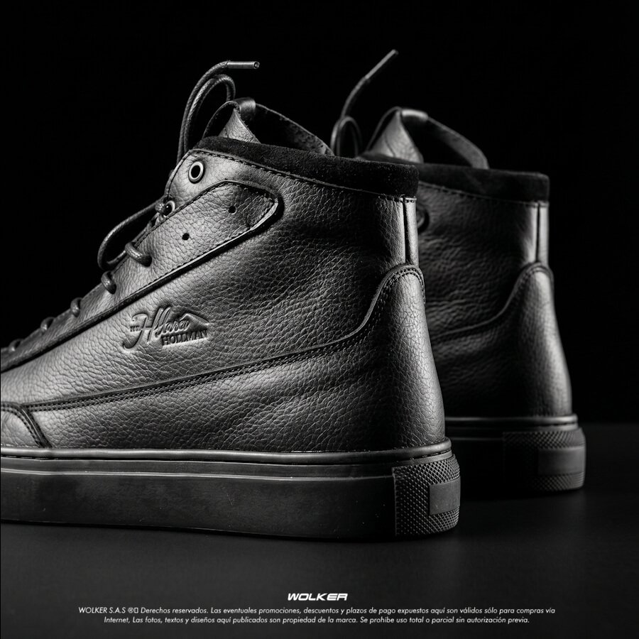 ZAPATILLAS OSSLO ALL BLACK NEGRO NEGRO BELFORT EN CUERO ITALIANO PARA HOMBRE FASHION STYLE CAÑA MEDIA SUELA CAUCHO ULTRA RESISTENTES 12 ZAPATILLAS OSSLO ALL BLACK NEGRO NEGRO BELFORT EN CUERO ITALIANO PARA HOMBRE FASHION STYLE CAÑA MEDIA SUELA CAUCHO ULTRA RESISTENTES 12