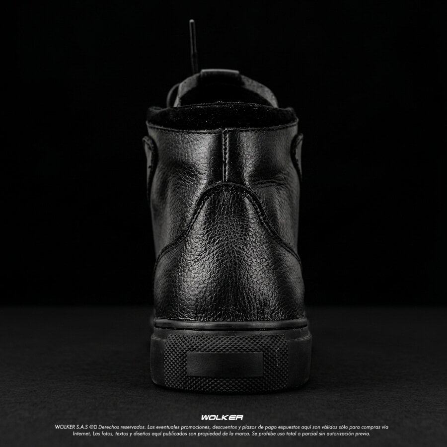 ZAPATILLAS OSSLO ALL BLACK NEGRO NEGRO BELFORT EN CUERO ITALIANO PARA HOMBRE FASHION STYLE CAÑA MEDIA SUELA CAUCHO ULTRA RESISTENTES 9 ZAPATILLAS OSSLO ALL BLACK NEGRO NEGRO BELFORT EN CUERO ITALIANO PARA HOMBRE FASHION STYLE CAÑA MEDIA SUELA CAUCHO ULTRA RESISTENTES 9