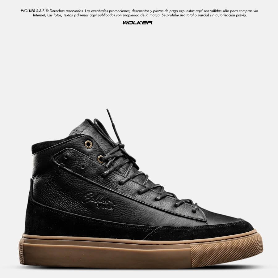 ZAPATILLAS OSSLO NEGRO CAQUI BELFORT EN CUERO ITALIANO PARA HOMBRE FASHION STYLE CAÑA MEDIA SUELA CAUCHO ULTRA RESISTENTES 1 ZAPATILLAS OSSLO NEGRO CAQUI BELFORT EN CUERO ITALIANO PARA HOMBRE FASHION STYLE CAÑA MEDIA SUELA CAUCHO ULTRA RESISTENTES 1
