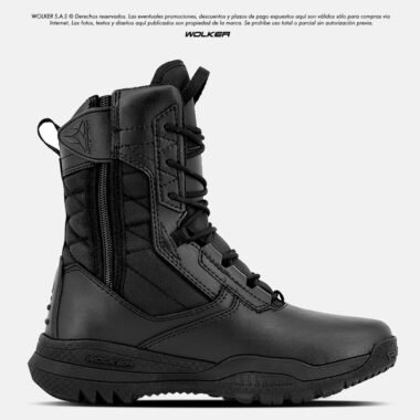 Botas Militares BOPE Caña alta / OnMicro® Side zipper