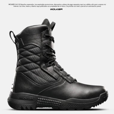 Botas Militares BOPE Caña alta / OnMicro® Side zipper