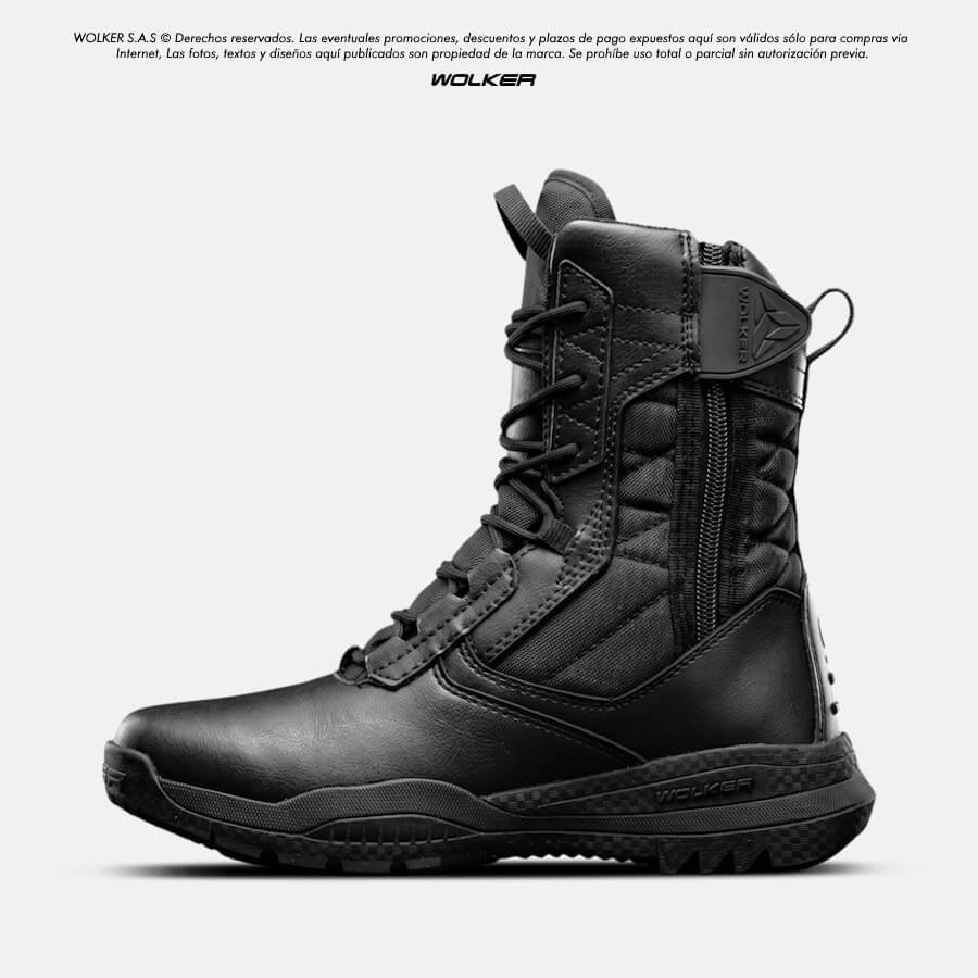 Botas Militares Wolker tacticas BOPE microfibra v_tex envio gratis tienda Cuero Hombre Tactical boots usa 2