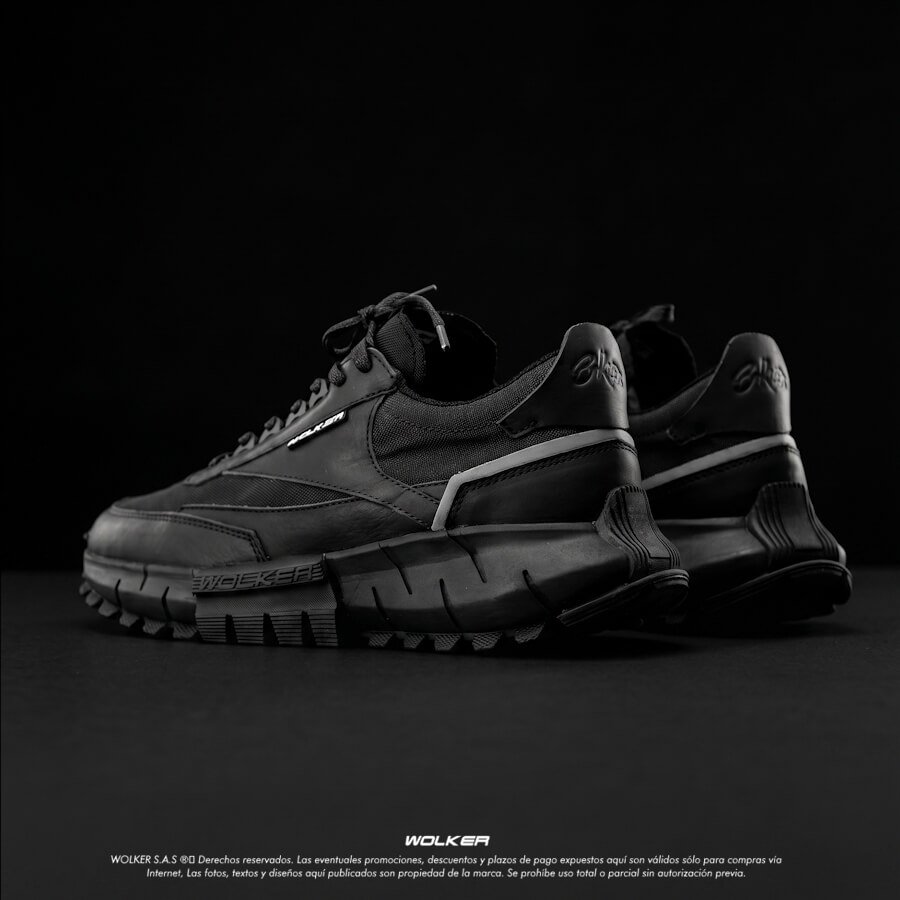 Zapatillas Tenis Icon, alto rendimiento, Zapatillas en cuero, Tenis para correr, Running shoes, Trekking, Hiking, Tenis para hombre en cuero sport Wolker Belfort 12