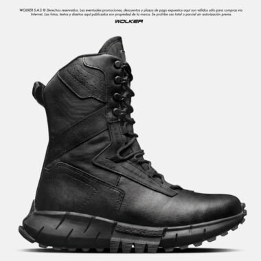 Botas Tacticas BRABUS caña alta OnMicro® Side zipper
