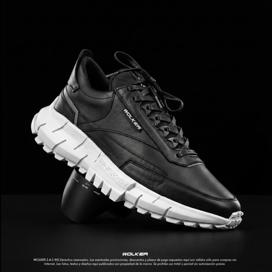 Zapatillas Tenis Icon SB, alto rendimiento, Zapatillas en cuero, Tenis para correr, Running shoes, Trekking, Hiking, Tenis para hombre en cuero sport Wolker Belfort 15