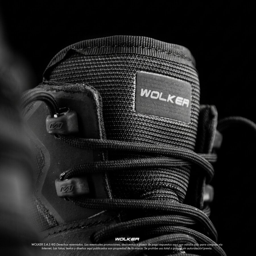 Botas Outdoor Wolker Trek Negro capellada inyectada, Trekking hiking outdoor performance V_TEX 9 Botas Outdoor Wolker Trek Negro capellada inyectada, Trekking hiking outdoor performance V_TEX 9