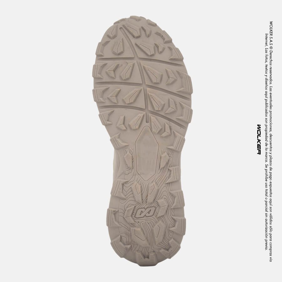 Botas Outdoor Wolker Trek capellada inyectada, Trekking hiking outdoor performance V_TEX 5