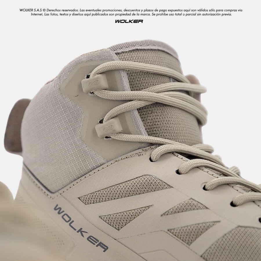 Botas Outdoor Wolker Trek capellada inyectada, Trekking hiking outdoor performance V_TEX 6