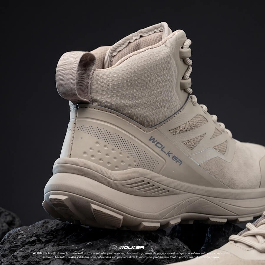 Botas Outdoor Wolker Trek capellada inyectada, Trekking hiking outdoor performance V_TEX 9