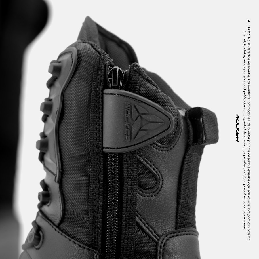 Botas Militares Wolker microfiber vtex tropa cuero alta version 2 caña media con cierre lateral botas tacticas policia 4 Botas Militares Wolker microfiber vtex tropa cuero alta version 2 caña media con cierre lateral botas tacticas policia 4